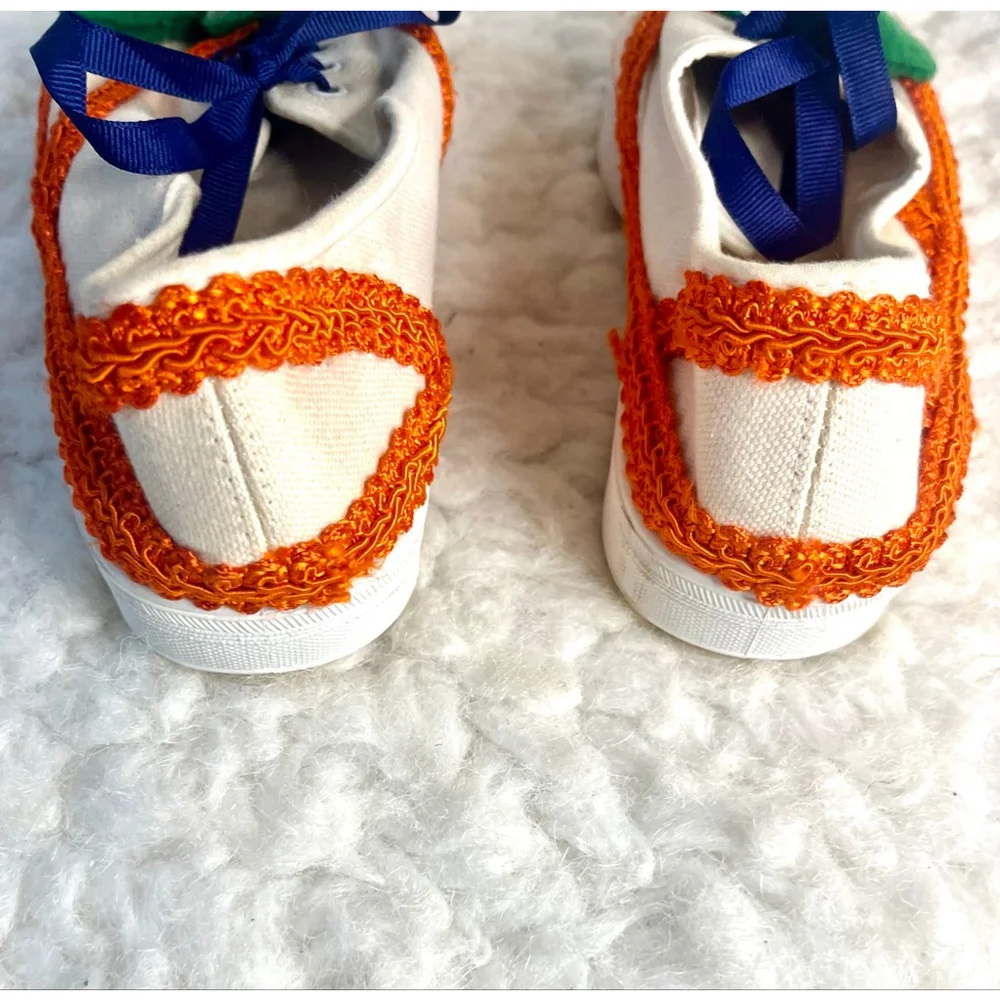 Laguna University of Florida Gators Canvas Tennis Shoes Women Size 8